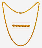22kt Gold Rope Chain