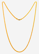 22kt Gold Thin Rope Chain
