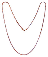 22Kt Two Tone Rose Gold Chain