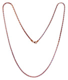 22Kt Two Tone Rose Gold Chain