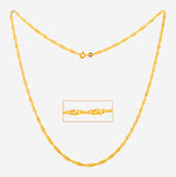 22kt Gold Disco Chain