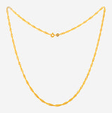 22kt Gold Disco Chain