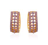 22Kt Gold CZ Fancy Earrings