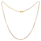 22Kt Gold Two Tone Fancy Chain
