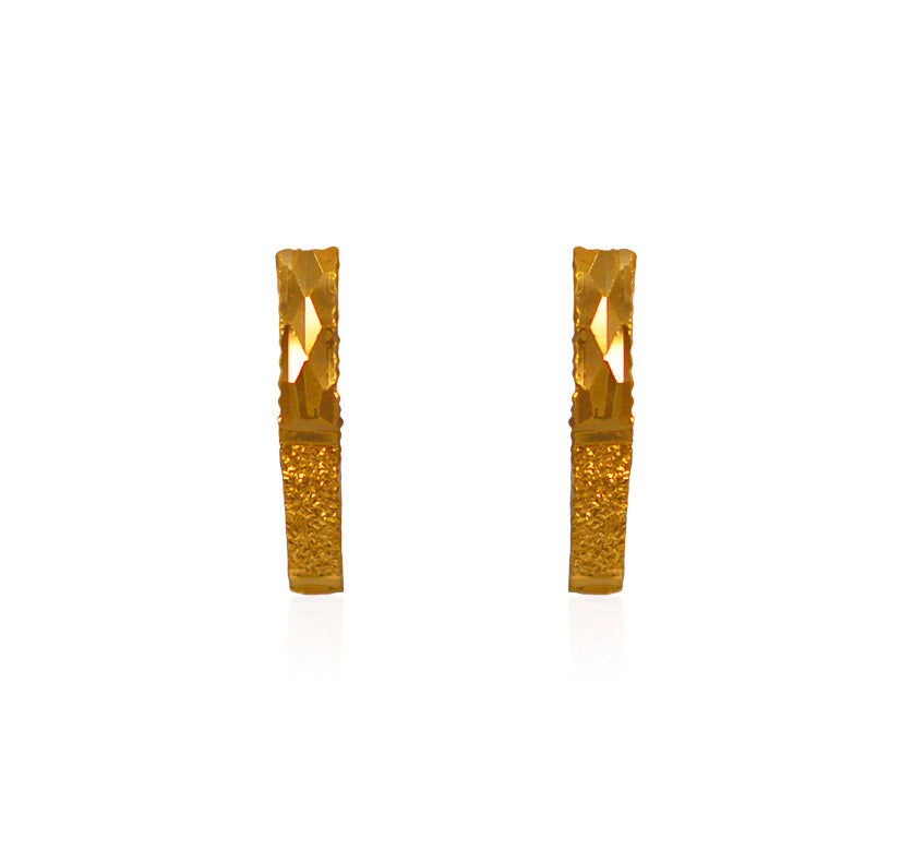22Kt Gold Small Fancy Earrings