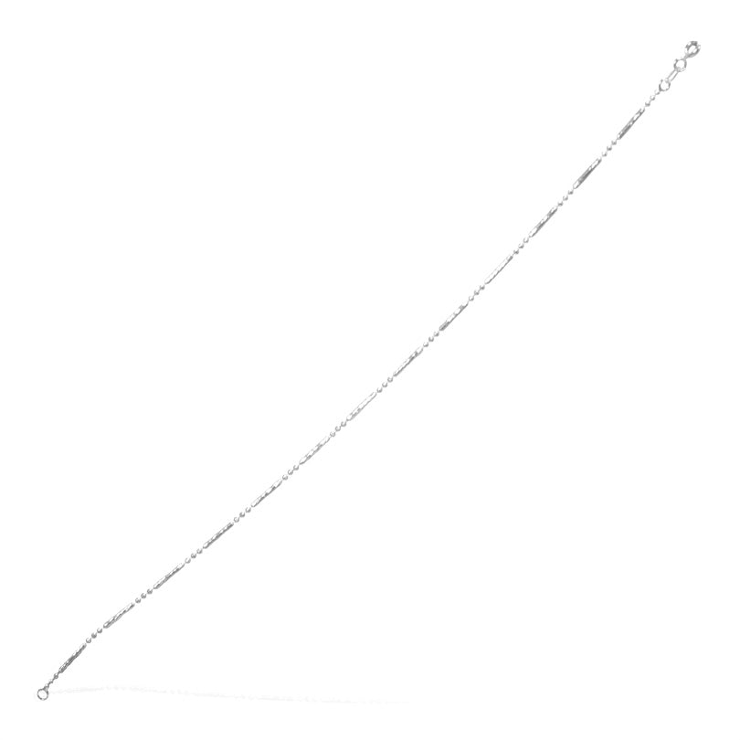 18Kt White Gold Satellite Bracelet