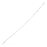 18Kt White Gold Satellite Bracelet