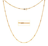 18K Fancy Rose Gold Chain