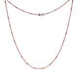 18K Fancy Rose Gold Chain